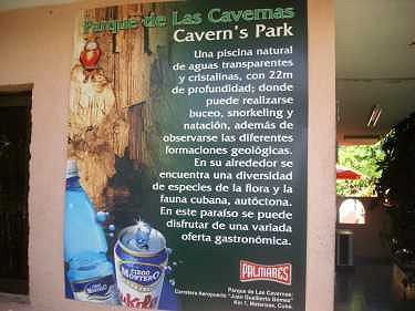 Anuncio parque buceo (otra zona de Matanzas