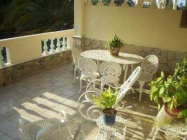 Terraza de un apartamento