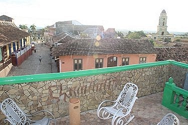Terraza del Hostal el Rintintin