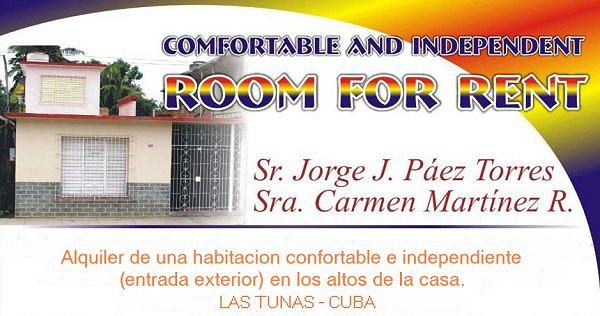 Tarjeta de presentacion de la casa de Do�a Carmen