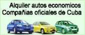 Alquiler de autos-coches-carros en las agencias oficiales de Cuba