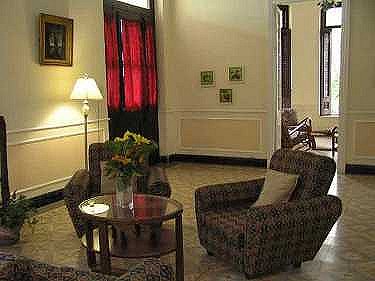 Sala de estar de la casa particular Cuba de Elio y Elaine en La Habana