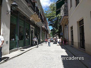 Calle Mercaderes 