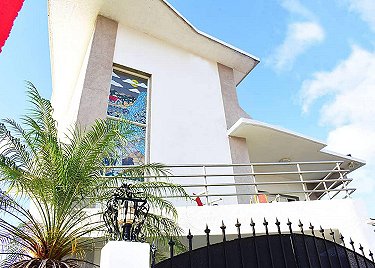 Exterior de la casa, parte alta que se alquila 