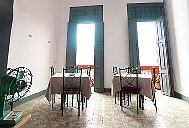 Comedor de la Casa Colonial VV