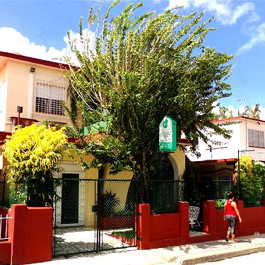 Vista exterior del Hostal