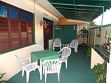 Terraza en planta baja