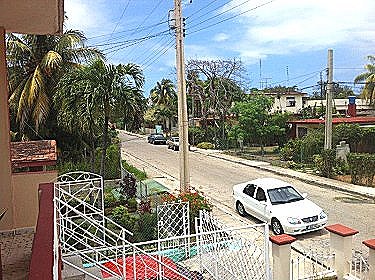 Vista al exterior desde la casa