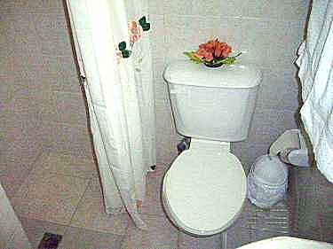 Baño de uno de los apartamentos