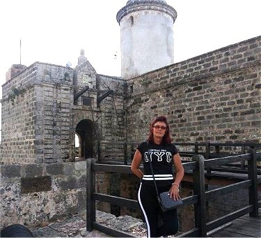 Castillo de Jagua, a pocos metros de la casa