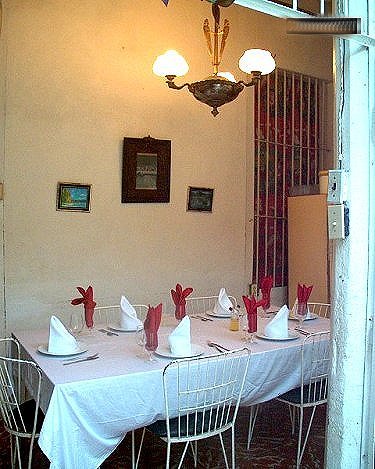 Comedor de la Casa Colonial