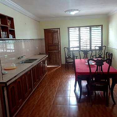 Cocina comedor en segundo nivel