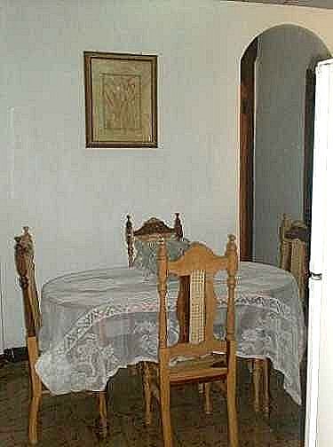 Detalle del comedor del Hostal