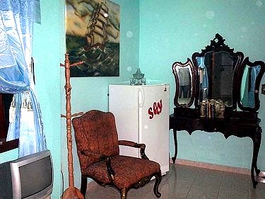 Detalle de una de las habitaciones