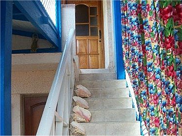 Subida al apartamento