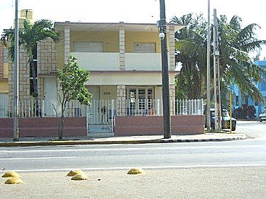 La casa de Raul vista desde enfrente