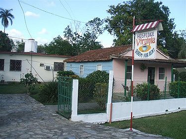 Casa de Virginia vista desde el exterior