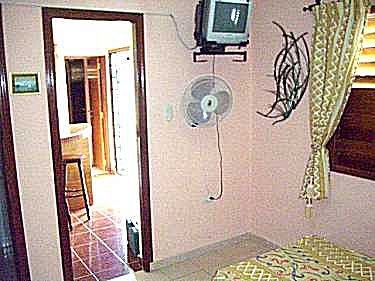 Detalle de la habitacion superior