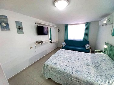 Habitacion dormitorio de la casa Marlyn en Varadero