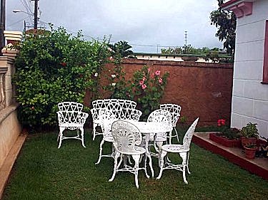 Patio en zona trasera