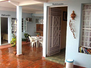 Patio de la casa