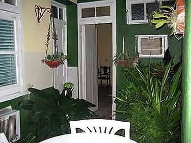 Patio del Hostal Paraiso