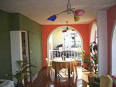 Sala de estar de uno de los apartamentos