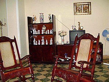 Parte de la sala de estar