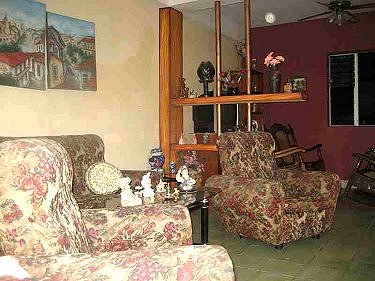 Sala de estar en la planta baja