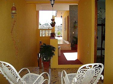 Sala de estar en el piso superior