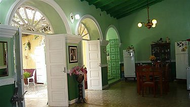 Salon de la Casa de Valdivia en Trinidad
