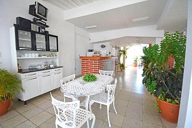 Terraza superior de la casa