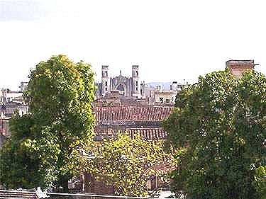 Vista desde el Hostal Eva en Santa Clara