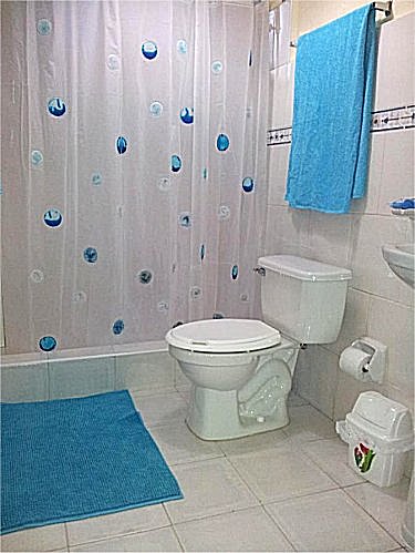 Ba&ntilde;o privado del apartamento