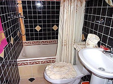 Ba&ntilde;o del apartamento de Liz Mary