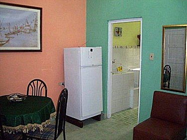Zona comedor del apartamento