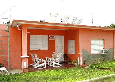 Exterior de la casa de  Yudy en Vi&ntilde;ales