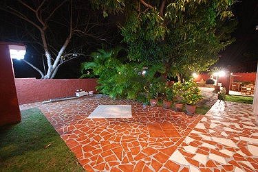 Jardines por la noche