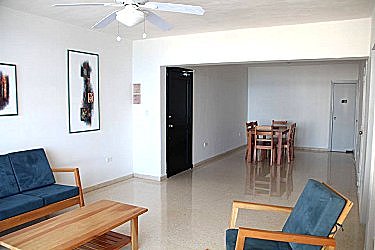 Sala de estar vista desde zona del balcon