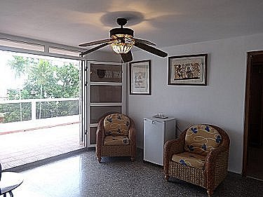 Sala de estar de la Suite