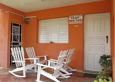 Detalle de la terraza