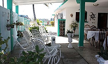 Terraza del hostal