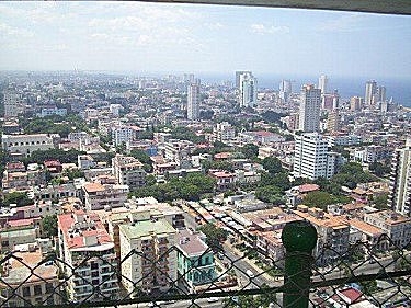 Vistas desde Casa Yeyi a la ciudad