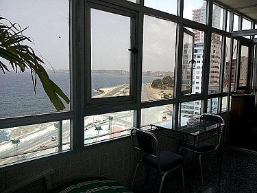 Vistas desde los apartamentos de Casa Nola en La Habana 