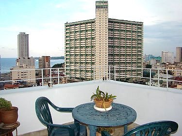 Maravillosa vista desde la terraza