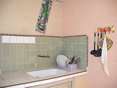 Cocina del apartamento (detalle)