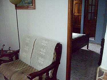 Sala - comedor con balcon al fondo del Apartamento de una habitacion