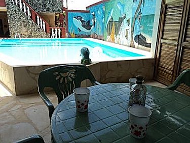 Jardin, zona de descanso