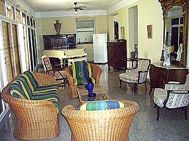 Una sala de estar